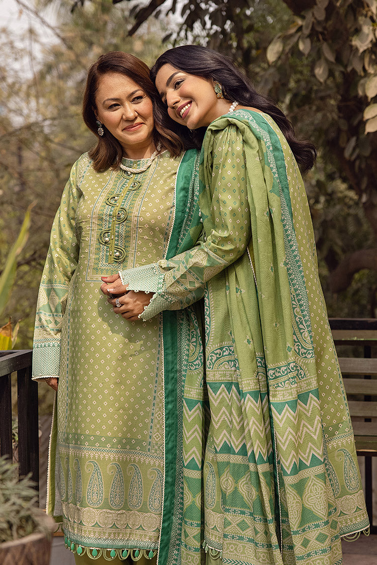 Picture of Ellena - 3-PC Unstitched Lawn Suit - Available at Raja Sahib