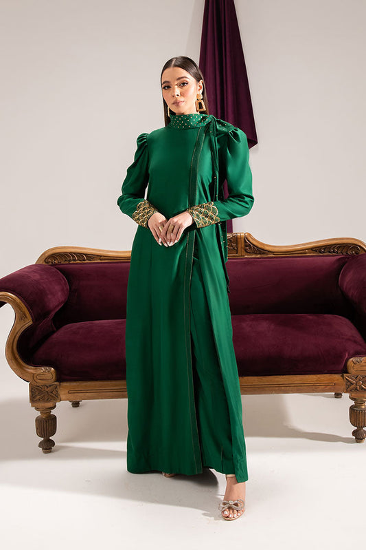 Picture of Maria Osama Khan - Tiffany Pret Collection Vol 1 - Emerald - Available at Raja Sahib