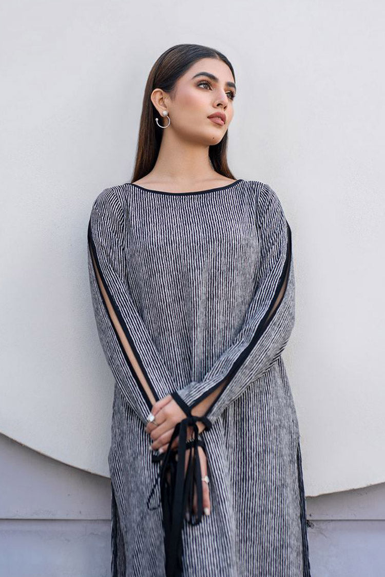 Picture of Fozia Khalid - FK Basics Collection - Monochrome Outfit - Available at Raja Sahib