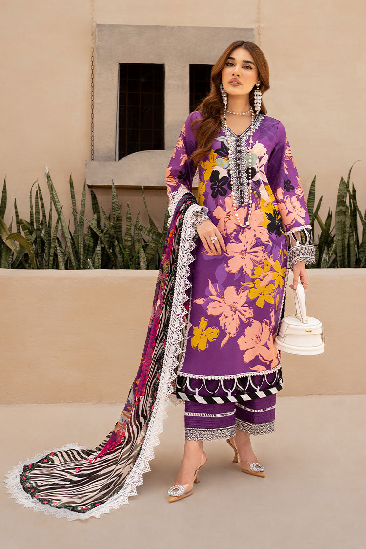 Picture of Maria Osama Khan - Raya Unstitched Collection Vol 1 - Jasper - Available at Raja Sahib