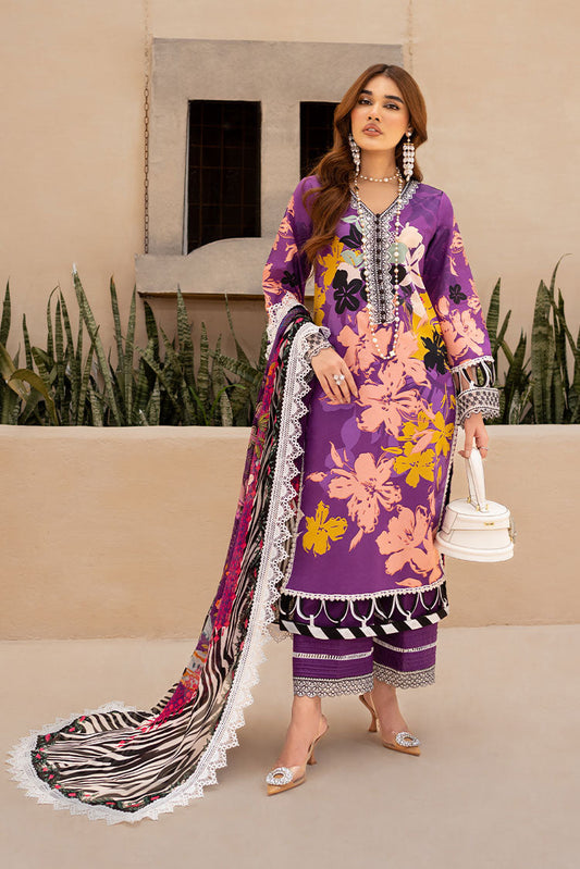 Picture of Maria Osama Khan - Raya Unstitched Collection Vol 1 - Jasper - Available at Raja Sahib
