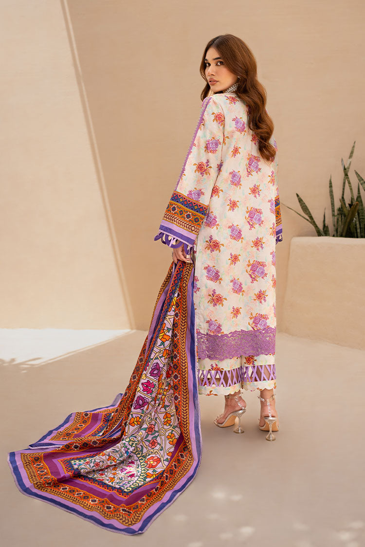 Picture of Maria Osama Khan - Raya Unstitched Collection Vol 1 - Lavender haze - Available at Raja Sahib
