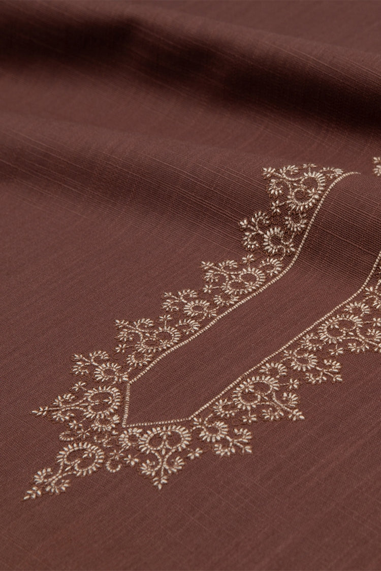 Picture of Pasha - Cotton Unstitched - Heritage Embroidered Dream - Available at Raja Sahib