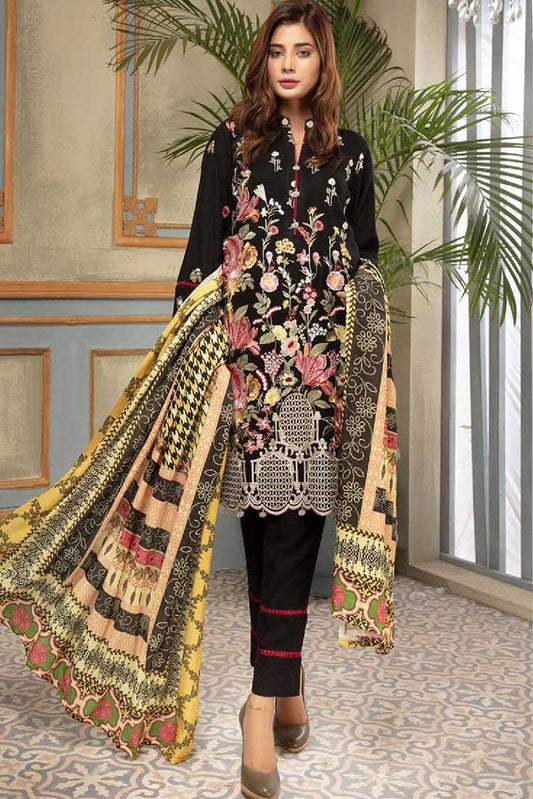 Picture of Shaista - A-592 Abeeha Embroidered Peach Collection - Available at Raja Sahib