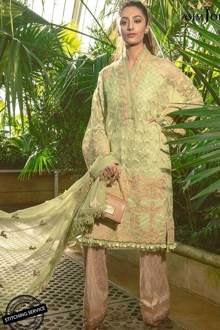 Picture of Asim Jofa - AJLL-4B Luxury Lawn Collection - Available at Raja Sahib