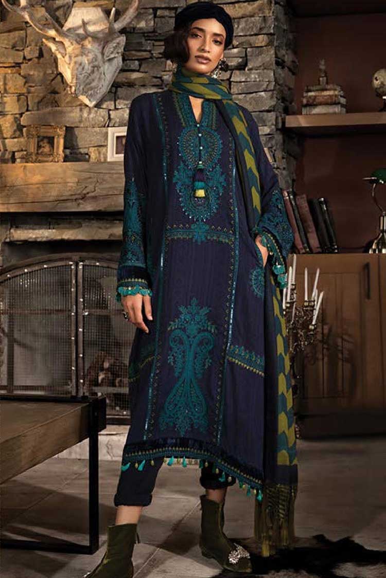 Picture of Maria B - D 3 La Vie Luxe Linen Collection - Available at Raja Sahib