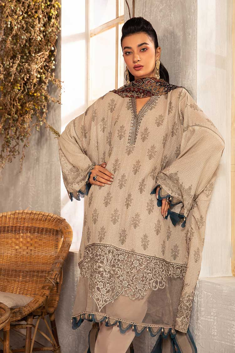 Picture of Design 12B Mprints Winter Shawl Collection - Available at Raja Sahib