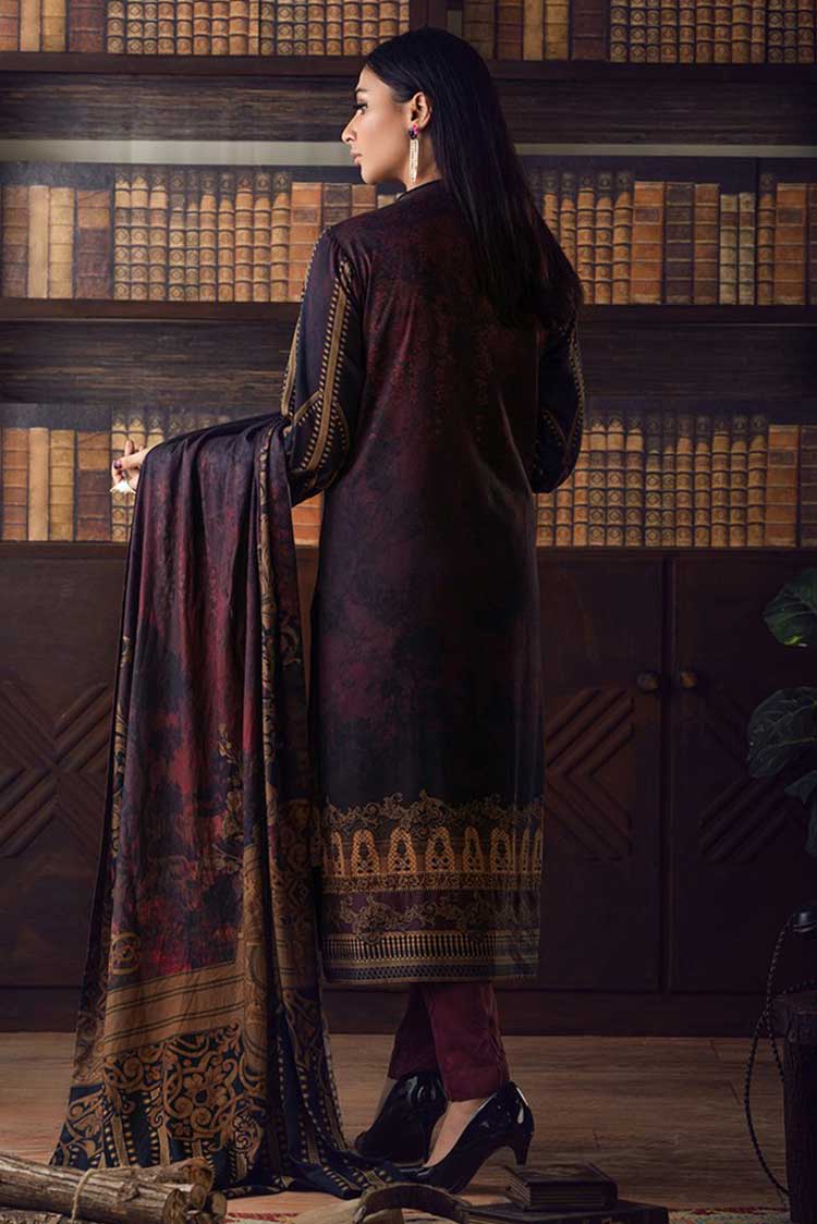 Picture of WK 00652 Digital Printed Embroidered Cottel Collection - Available at Raja Sahib
