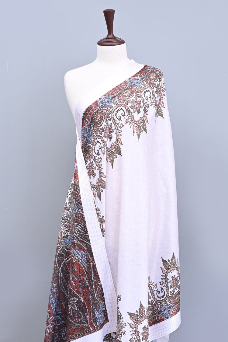 Picture of Ellena - Digital Printed Shawl - Available at Raja Sahib