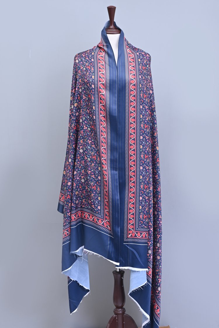 Picture of Ellena - Digital Printed Shawl - Available at Raja Sahib