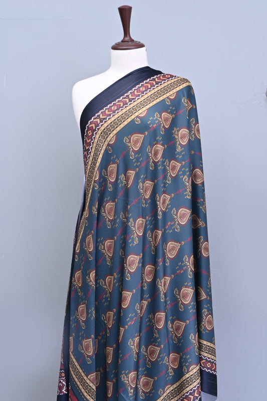 Picture of Ellena - Digital Printed Shawl - Available at Raja Sahib