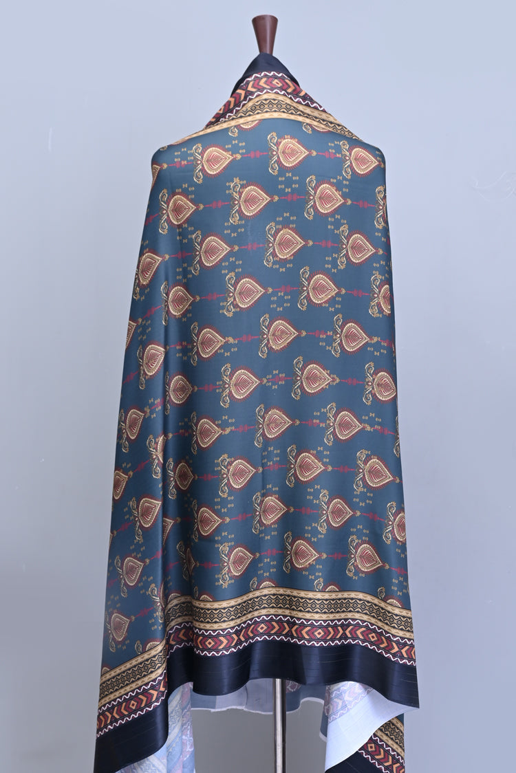 Picture of Ellena - Digital Printed Shawl - Available at Raja Sahib