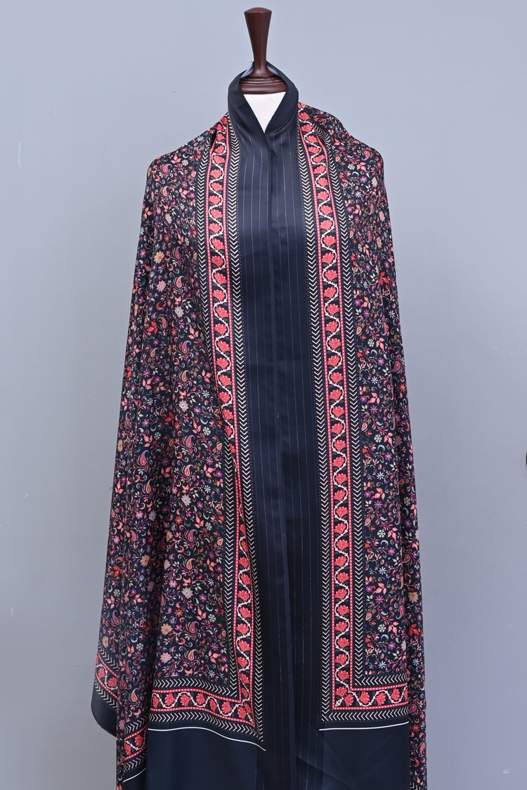 Picture of Ellena - Digital Printed Shawl - Available at Raja Sahib
