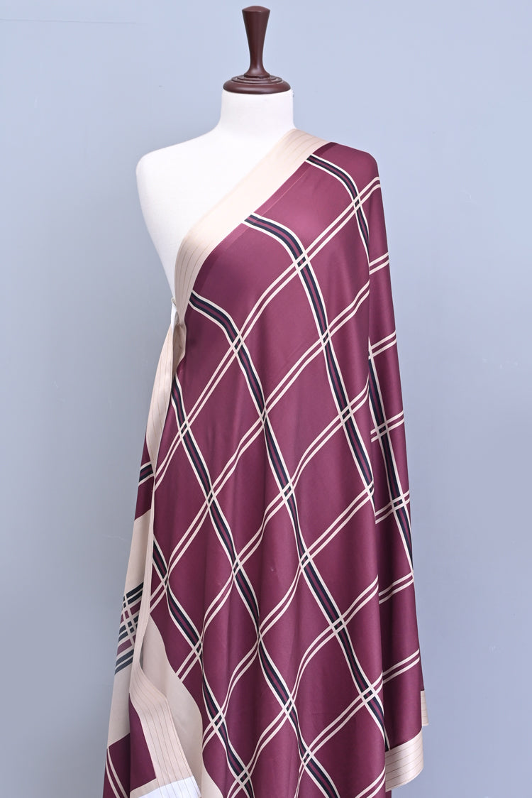 Picture of Ellena - Digital Printed Shawl - Available at Raja Sahib