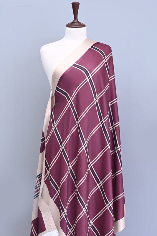 Picture of Ellena - Digital Printed Shawl - Available at Raja Sahib