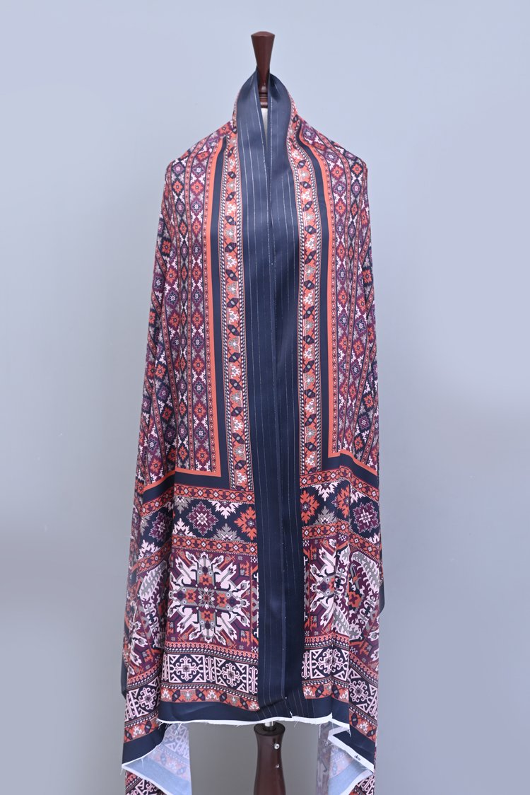 Picture of Ellena - Digital Printed Shawl - Available at Raja Sahib