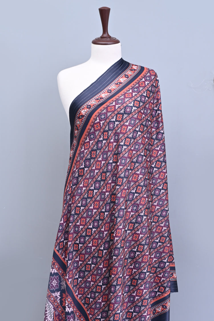 Picture of Ellena - Digital Printed Shawl - Available at Raja Sahib
