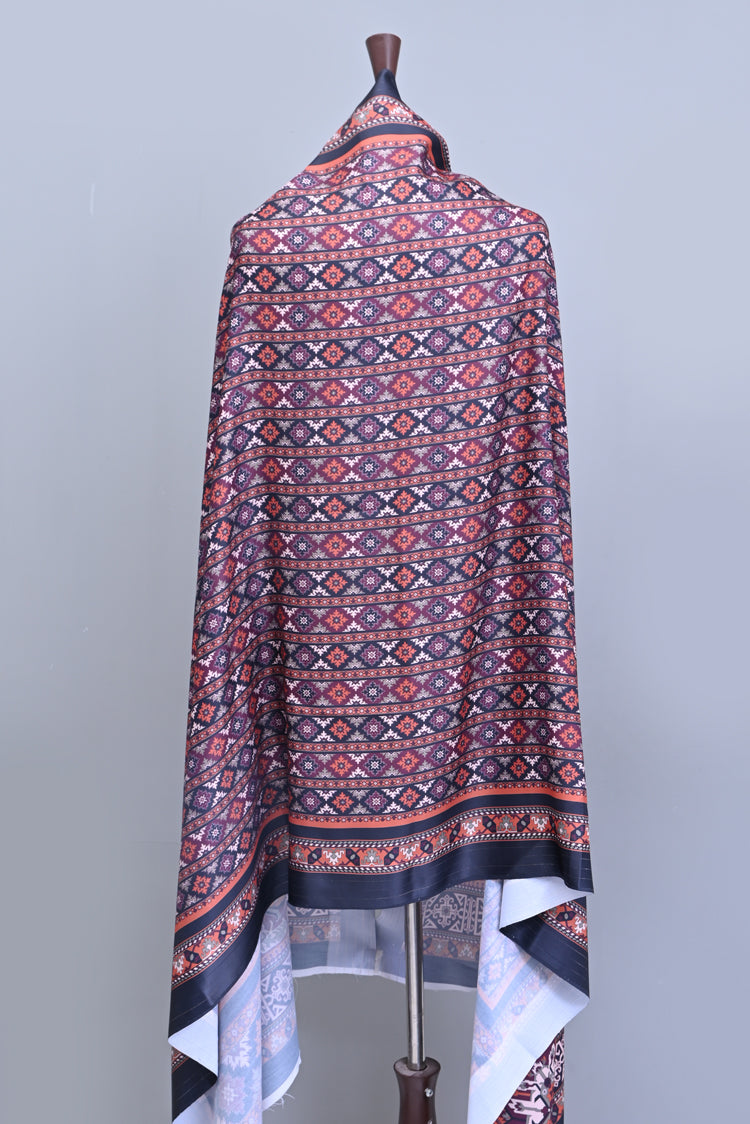 Picture of Ellena - Digital Printed Shawl - Available at Raja Sahib
