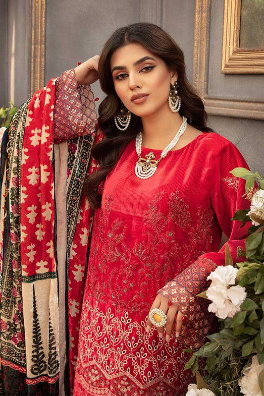 Picture of Shaista - Design 869 Kotrai Velvet Collection - Available at Raja Sahib