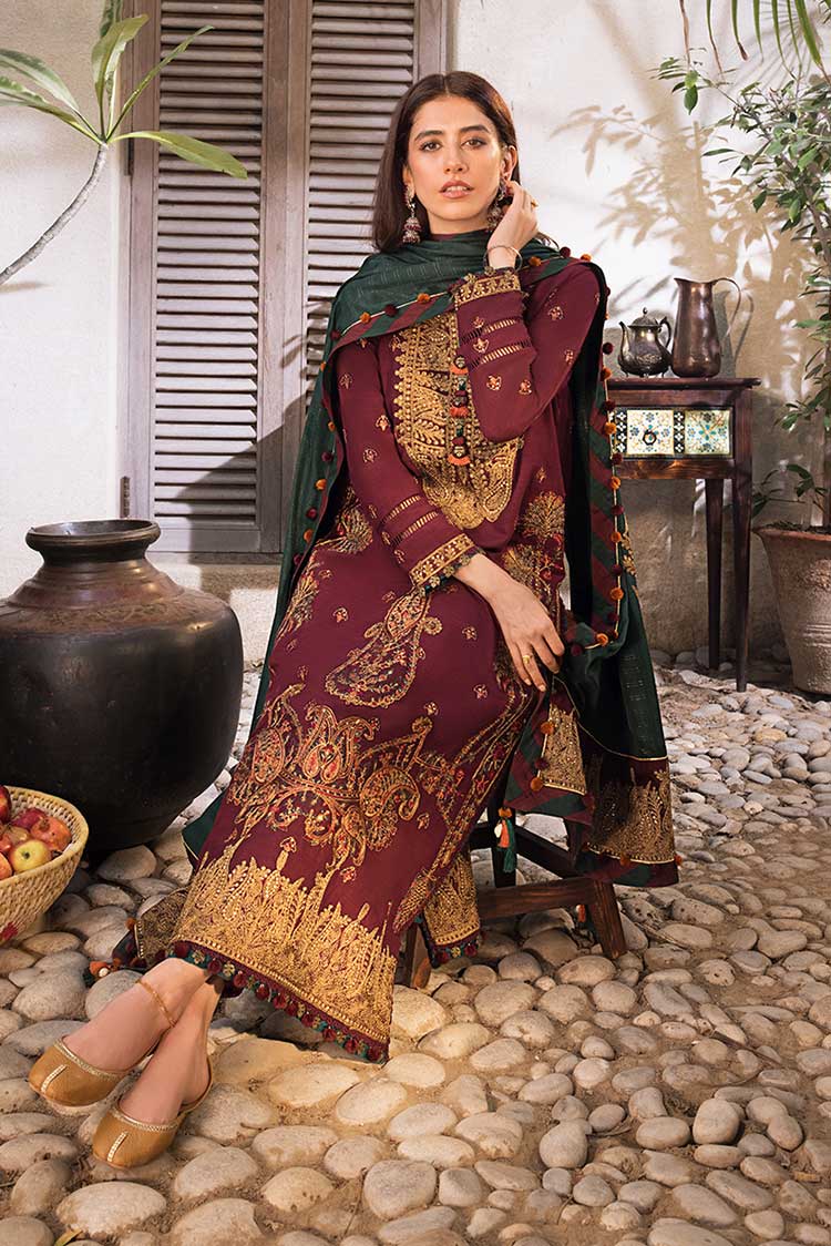 Picture of AJK 04 The Syra Edit Kashmiri Embroidered Collection - Available at Raja Sahib