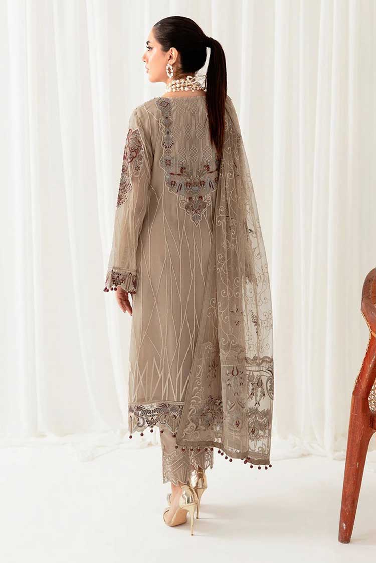 Picture of Ramsha - D 1009 Rangoon Chiffon Collection Vol 10 - Available at Raja Sahib