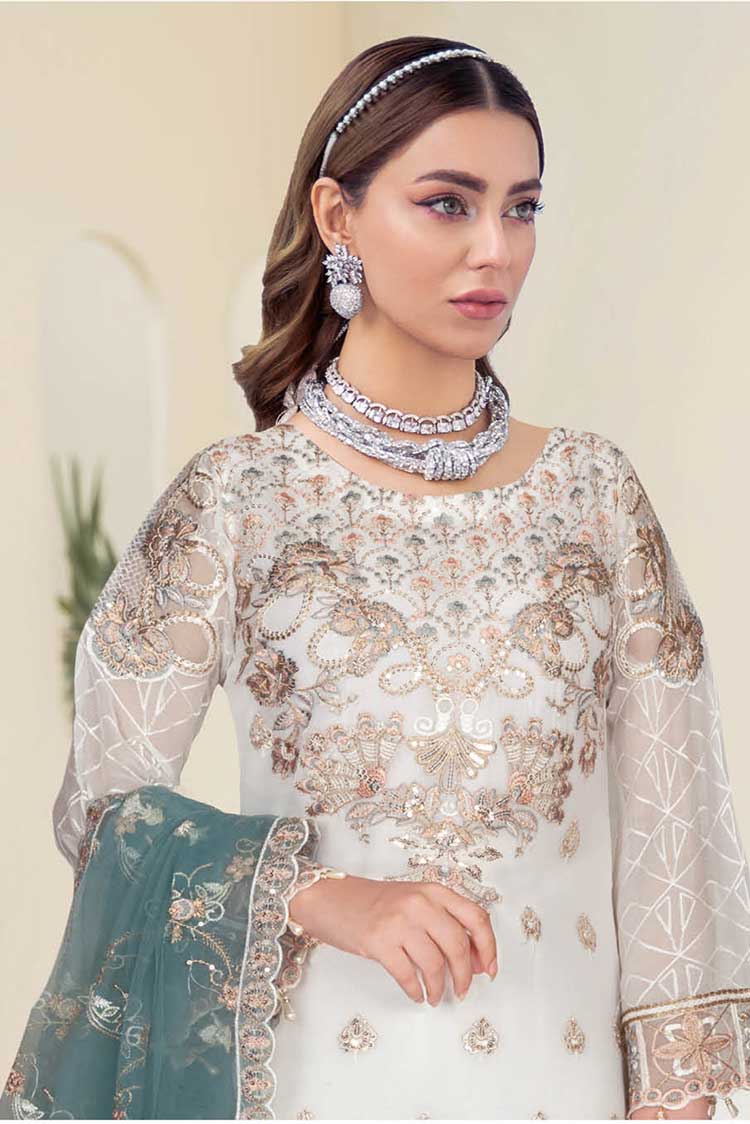 Picture of Ramsha - K 105 Kashish Weightless Chiffon Collection Vol 1 - Available at Raja Sahib