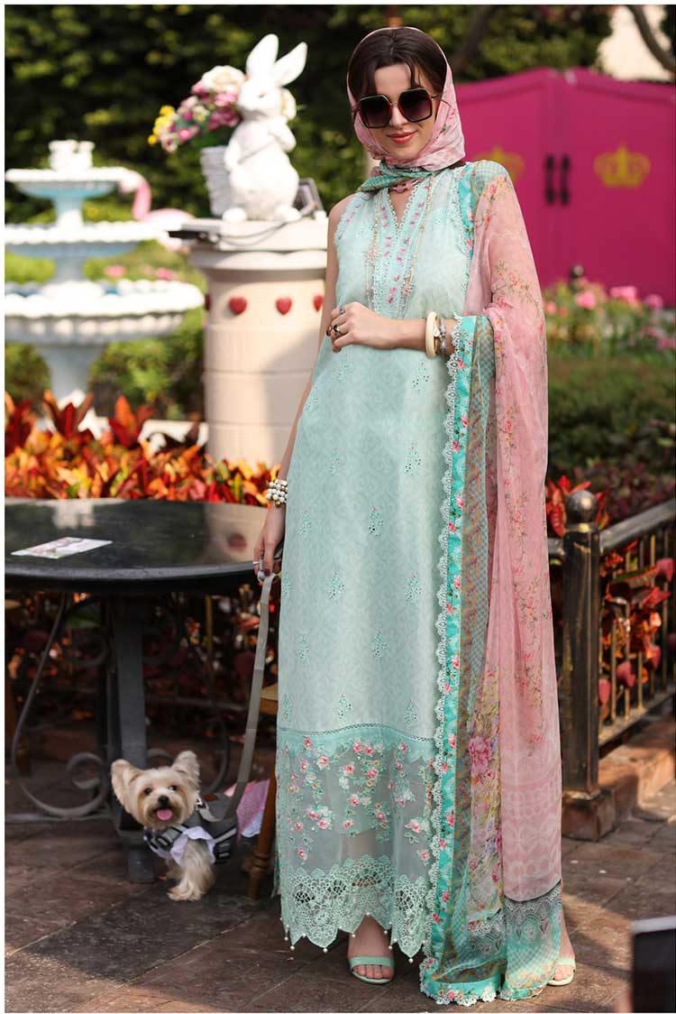 Picture of Noor by Saadia Asad -Design 3A Noor Luxe Printkari Collection - Available at Raja Sahib