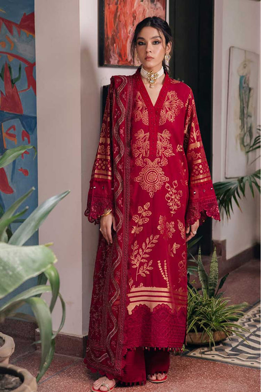Picture of <!--ahk-->Nureh - NJ 87 Maya Embroidered Cambric Jacquard Collection - Available at Raja Sahib