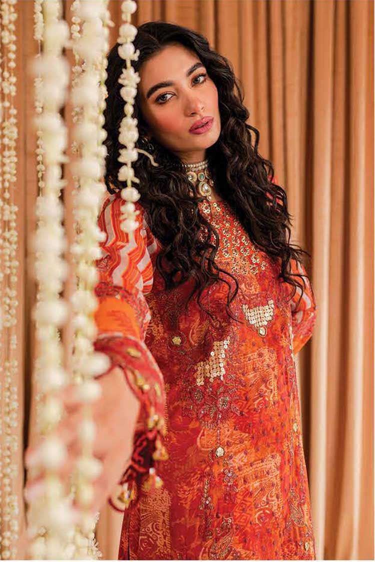 Picture of Charizma - VSL 06 Vasal Premium Embroidered Formal Chiffon Collection Vol 1 - Available at Raja Sahib