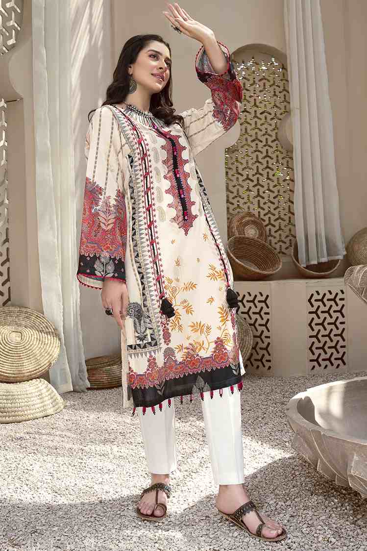 Picture of Ellena - 1-PC Unstitched Jacquard Kurti - Available at Raja Sahib