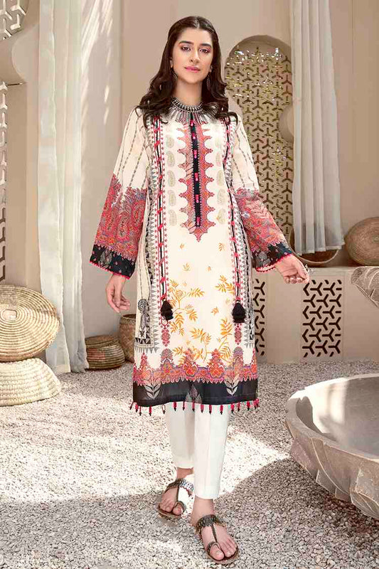 Picture of Ellena - 1-PC Unstitched Jacquard Kurti - Available at Raja Sahib