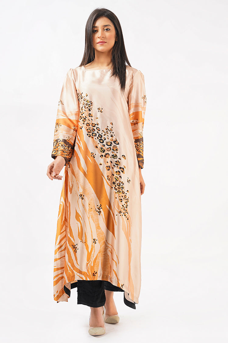 Picture of Ellena - 1-PC Stitched Soft Crepe Shirt - Available at Raja Sahib