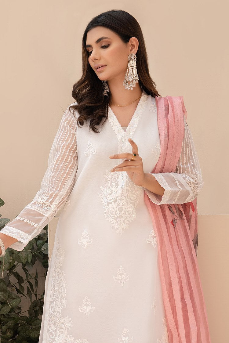 Picture of Ellena - 3-PC Stitched Organza Suit - Available at Raja Sahib