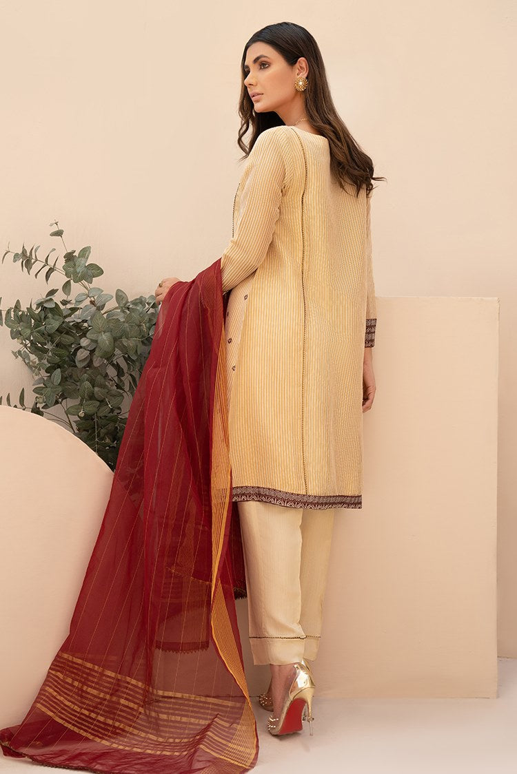 Picture of Ellena - 3-PC Stitched Organza Suit - Available at Raja Sahib