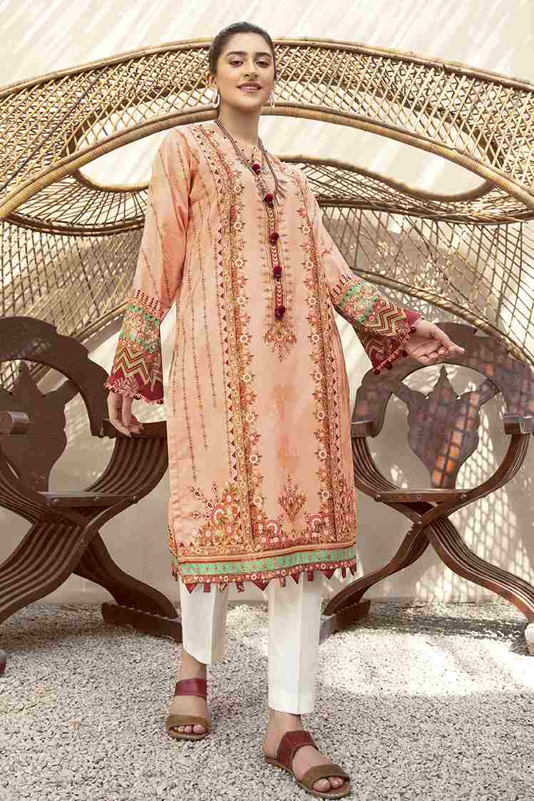 Picture of Ellena - 1-PC Unstitched Jacquard Kurti - Available at Raja Sahib