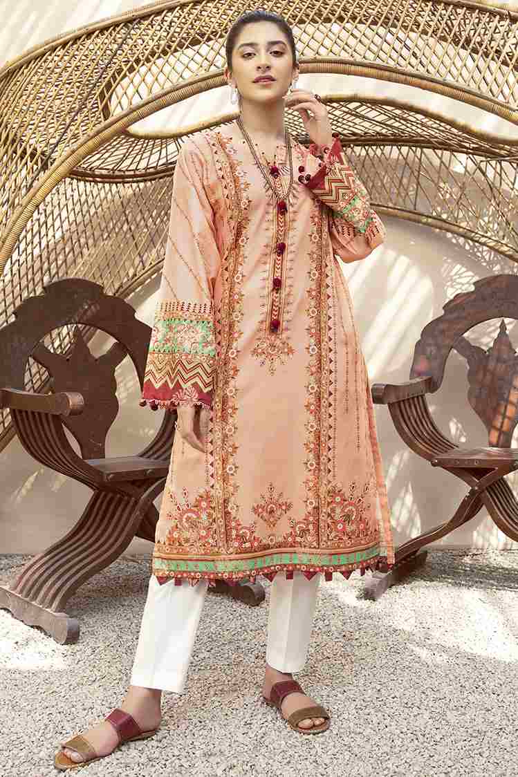 Picture of Ellena - 1-PC Unstitched Jacquard Kurti - Available at Raja Sahib