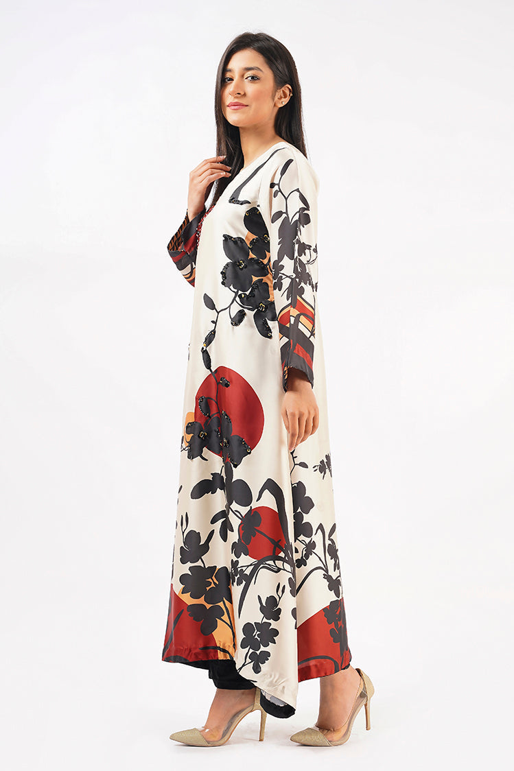 Picture of Ellena - 1-PC Stitched Soft Crepe Shirt - Available at Raja Sahib