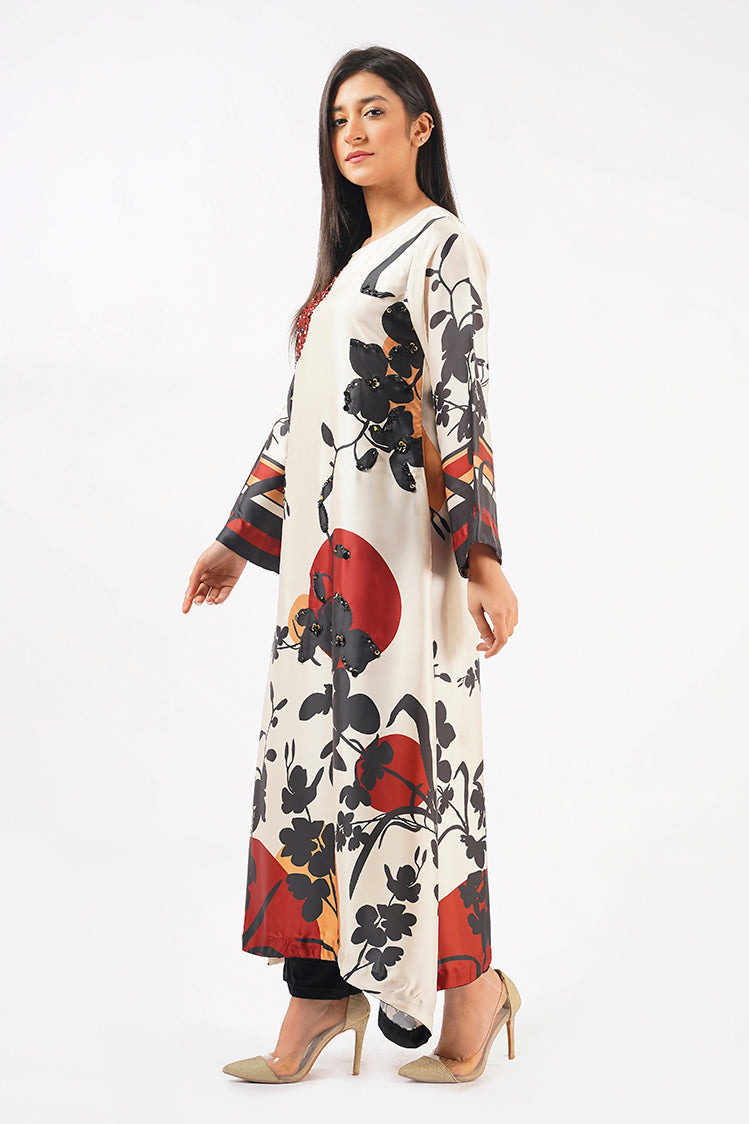 Picture of Ellena - 1-PC Stitched Soft Crepe Shirt - Available at Raja Sahib