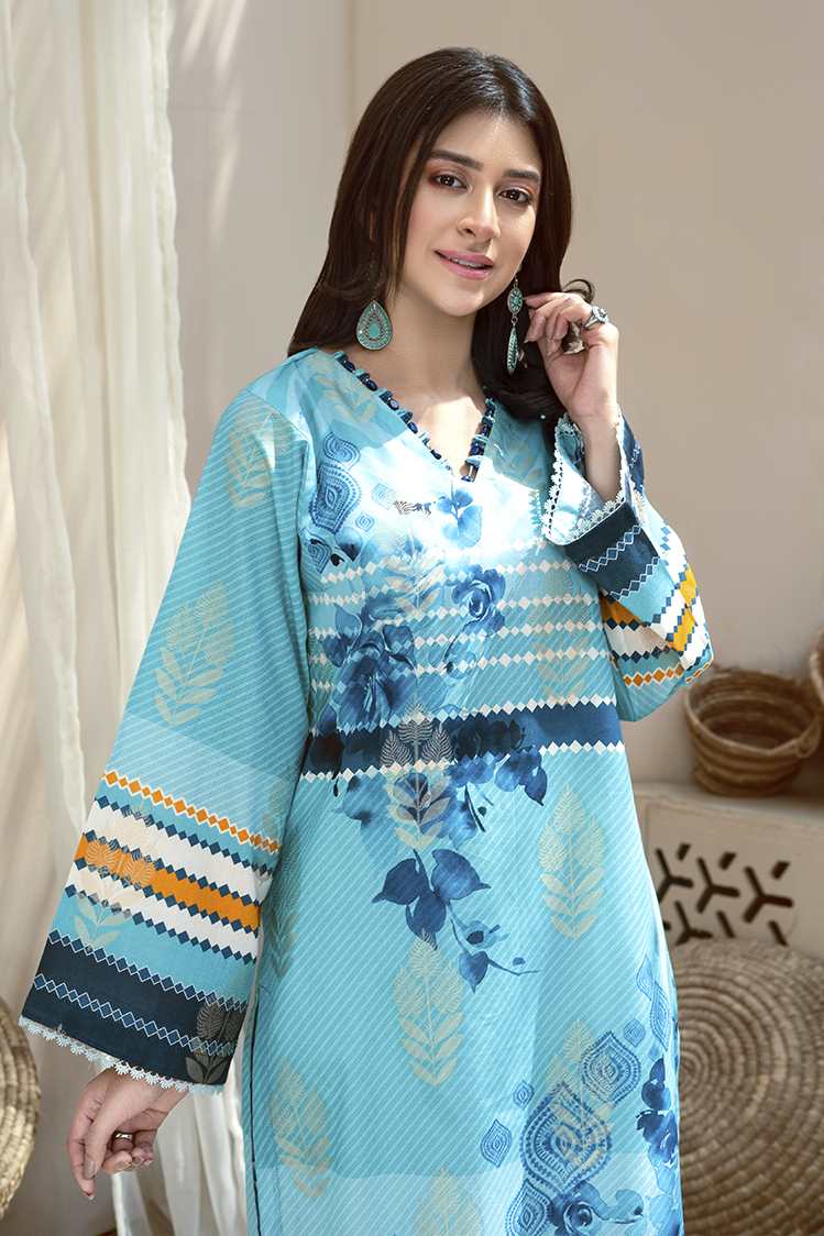 Picture of Ellena - 1-PC Unstitched Jacquard Kurti - Available at Raja Sahib
