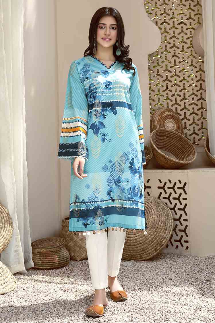 Picture of Ellena - 1-PC Unstitched Jacquard Kurti - Available at Raja Sahib