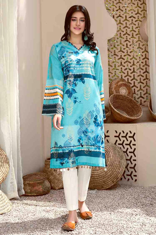 Picture of Ellena - 1-PC Unstitched Jacquard Kurti - Available at Raja Sahib